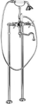 Напольный смеситель для ванны «Cezares» NOSTALGIA-VDP2-01-Bi хром