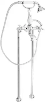 Напольный смеситель для ванны «Cezares» NOSTALGIA-VDP-01-Bi хром