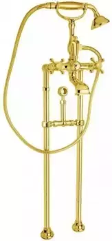 Напольный смеситель для ванны «Cezares» NOSTALGIA-VDPS-03/24-M золото