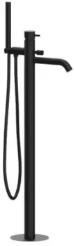 Напольный смеситель для ванны «Daniel» Tokyo TK67815 чёрный матовый