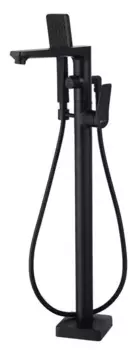 Напольный смеситель для ванны «Lemark» Bronx LM3744BL чёрный