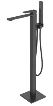 Напольный смеситель для ванны «Orange» Lutz M04-336b чёрный матовый