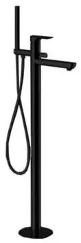 Напольный смеситель для ванны «Remer» Infinity I08NO чёрный матовый
