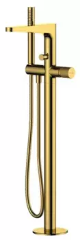 Напольный смеситель для ванны «WasserKRAFT» Sauer 7130 золото