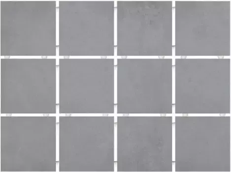 Настенная мозаика «Kerama Marazzi» Амальфи (комплект из 12 шт.) 39,8x29,8 1271H серый