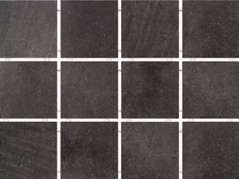 Настенная мозаика «Kerama Marazzi» Караоке Matt. 39,8х29,8 1222H чёрный