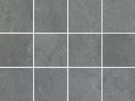 Настенная мозаика «Kerama Marazzi» Матрикс (комплект из 12 шт.) 39,2x29,4 1321H серый тёмный