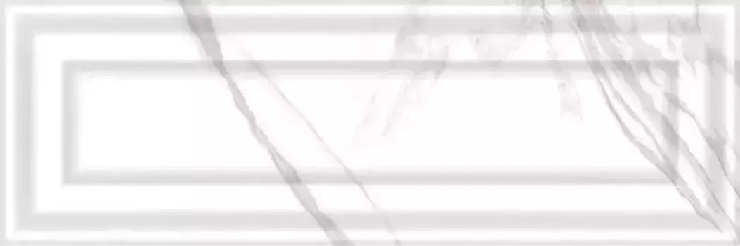 Настенная панель «Eurotile Ceramica» Insomnia 681 Glossy 89,5х29,5 01-00108725 белый