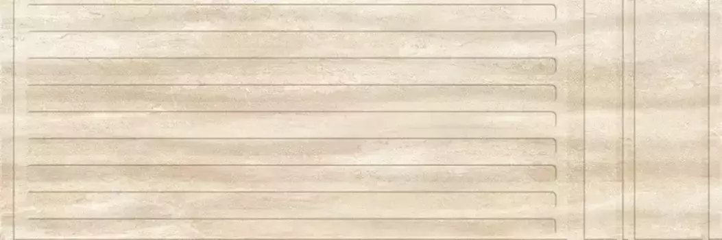 Настенная панель с декором «Eurotile Ceramica» Lia 138 Glossy 89,5x29,5 GrK00009903 beige