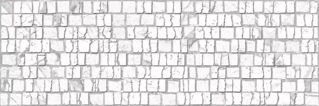 Настенная плитка «Alma Ceramica» Laurent 74x24,6 TWU12LRT17R белый