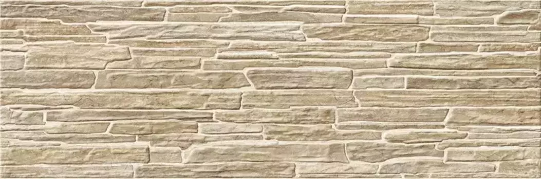 Настенная плитка «Alma Ceramica» Rocko 60x20 TWA11ROK414 бежевый