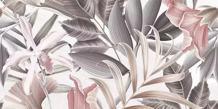 Настенная плитка «Azori» Acate Flora 1 Glossy 63х31,5 СК000042796 мультиколор