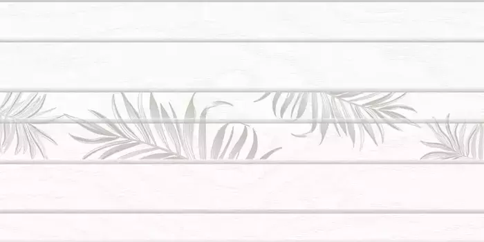 Настенная плитка «Azori» Equadore Fern 2 Matt. 63x31,5 507301101 белый