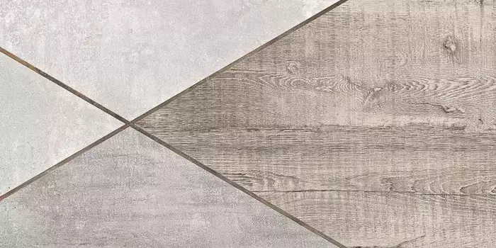 Настенная плитка «Azori» Global Geometry Matt. 63х31,5 СК000042584 серый