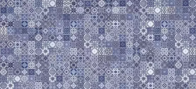 Настенная плитка «Cersanit» Hammam blue 44x20 HAG041 голубой