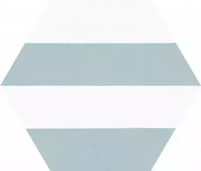 Настенная плитка «Codicer» Porto Hex 25 Capri Satin. 25x22 58361 aqua