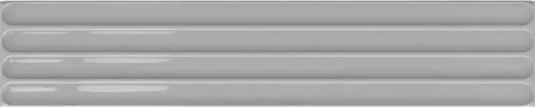 Настенная плитка «DNA Tiles» Plinto In Glossy 54,2x10,7 78803286 grey