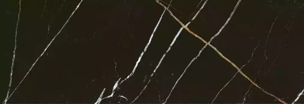 Настенная плитка «Eletto Ceramica» Black&Gold Glossy 70x24,2 508111201 чёрный