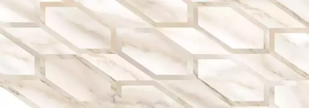 Настенная плитка «Fanal» Calacatta Hexa Matt. 90х31,6 78799844 бежевый