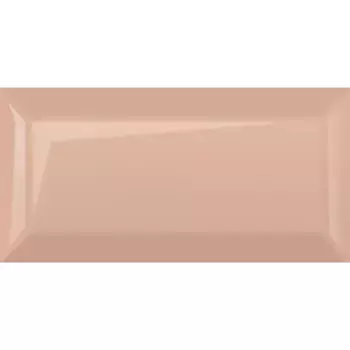 Настенная плитка «Golden Tile» Metrotiles грань 20x10 465051 розовый