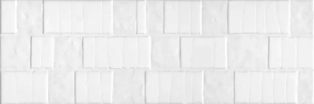 Настенная плитка «Kerama Marazzi» Бьянка Антик Glossy 60х20 60170 белый
