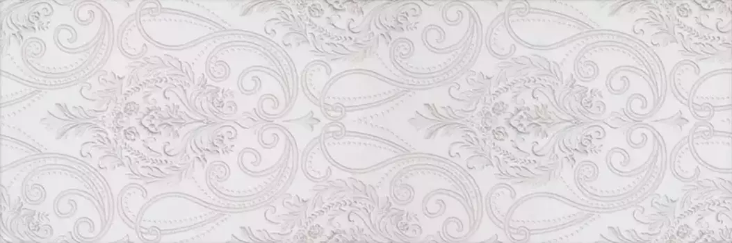 Настенная плитка «Kerama Marazzi» Фару Matt. 75х25 12158R бело-розовый