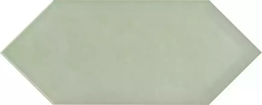 Настенная плитка «Kerama Marazzi» Фурнаш 34x14 грань 35026 зелёный светлый