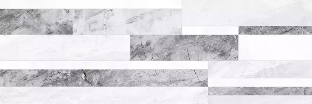 Настенная плитка «Laparet» Royal 60x20 60086 микс серый