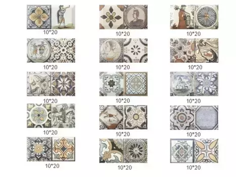 Настенная плитка «Monopole» Antique 20x10