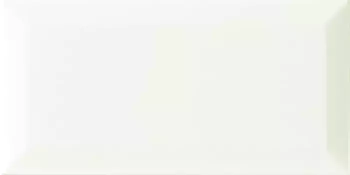 Настенная плитка «Monopole» Blanco Brillo Bisel 20x10