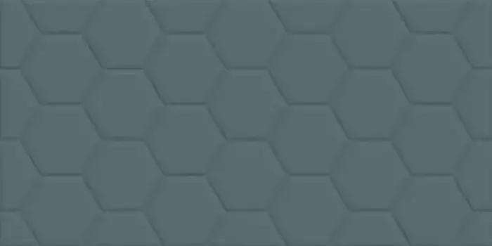 Настенная плитка «New Trend» Edelweiss Hexagon Matt. 60x30 WT36EDW23 blue