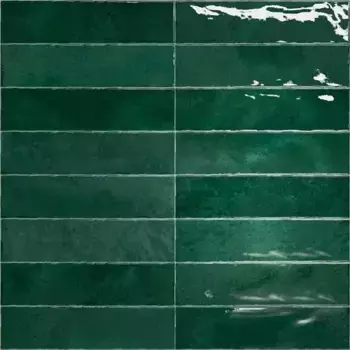 Настенная плитка «Vilar Albaro» Nairobi Glossy 30x7,5 928743 green