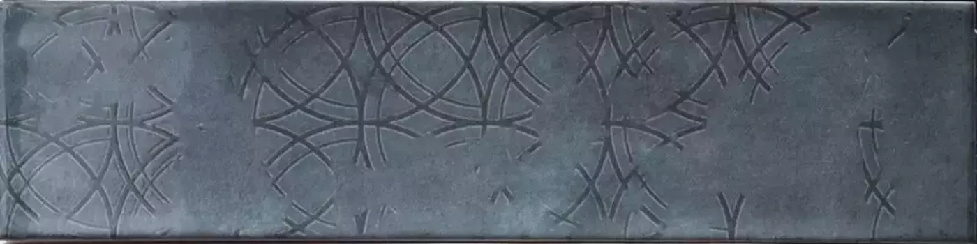 Настенный декор «Cifre Ceramica» Omnia Glossy 30x7,5 300000000000042917 blue