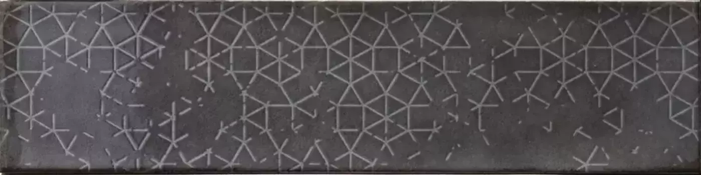 Настенный декор «Cifre Ceramica» Omnia Glossy 30x7,5 300000000000042915 anthracite