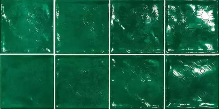 Настенный декор «El Barco» Chic Glossy 15x15 78797358 verde