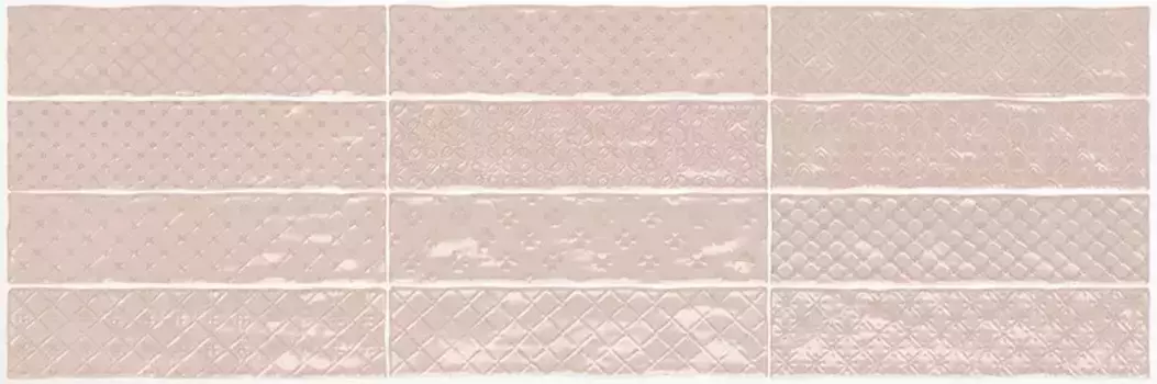 Настенный декор «El Barco» Music Glossy 30x7,5 rosa