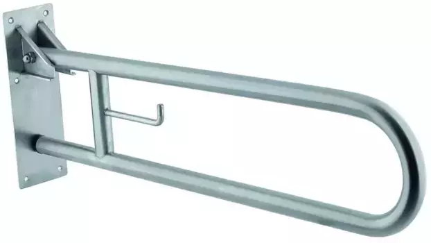 Откидной поручень «Mediclinics» BG0800CS на стену матовый хром