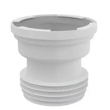 Патрубок для унитаза «AlcaPlast» A991 прямой без смещения