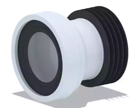 Патрубок для унитаза «АНИпласт» W1218 труба фановая