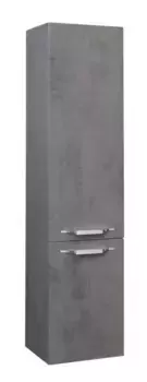 Пенал «Bellezza» Луиджи 35 подвесной серый правый