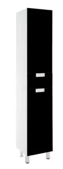 Пенал «Bellezza» Пегас 35 чёрный/белый правый