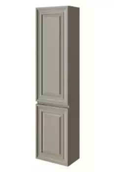 Пенал «Caprigo» Понца 40 подвесной серый матовый левый