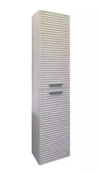 Пенал «Comforty» Касабланка 35 подвесной серый шёлк универсальный