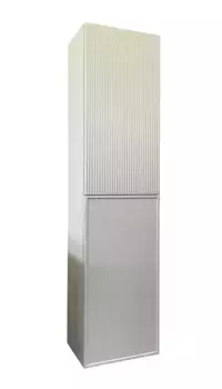 Пенал «Comforty» Мадрид 40 подвесной серый шёлк универсальный