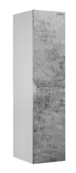 Пенал «Grossman» Инлайн 35 подвесной бетон/белый универсальный