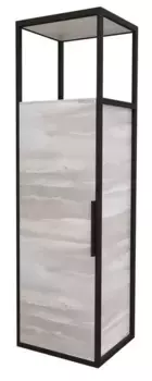 Пенал «Grossman» Лофт 40 подвесной шанико/чёрный универсальный