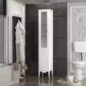 Пенал из массива «Opadiris» Брунелла 40 белый левый