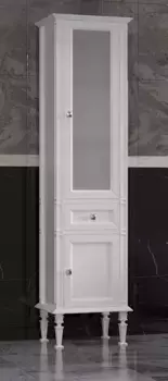 Пенал из массива «Opadiris» Кантара 46 белый правый