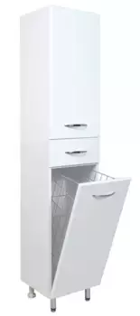 Пенал «Onika» Модерн 26.17 с корзиной белый правый