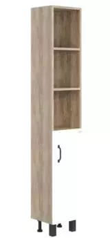 Пенал «Onika» Тимбер 30.01 белый матовый/дуб сонома универсальный